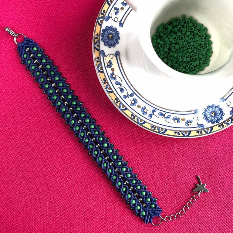 Jęczmienny kłosek - bransoletka handmade 33DAR