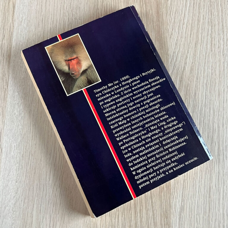 Książka: Timothy Mo - Małpi król - obrazek 2