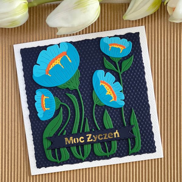 Niebieskie anemony – uniwersalna kartka okolicznościowa Fotografia produktu: Niebieskie anemony – uniwersalna kartka okolicznościowa