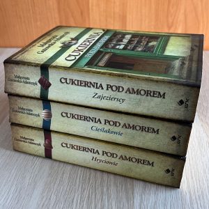 Trójpak książek: Małgorzata Gutowska-Adamczyk – Cukiernia pod Amorem