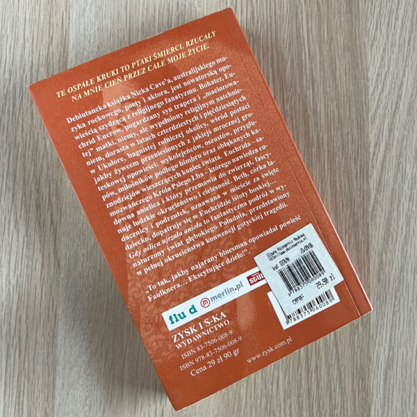 Książka: Nick Cave – Gdy oślica ujrzała anioła Książka: Nick Cave – Gdy oślica ujrzała anioła
