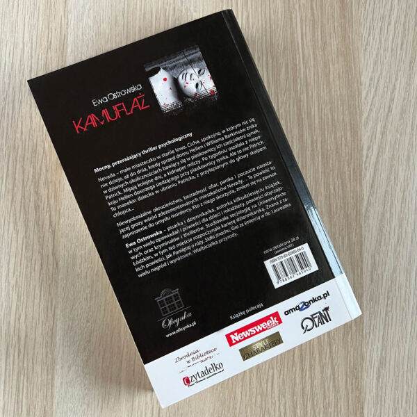 ostrowska-kamuflaz-plecki-zaplatanki-pl Książka: Ewa Ostrowska – Kamuflaż – z autografem Autorki