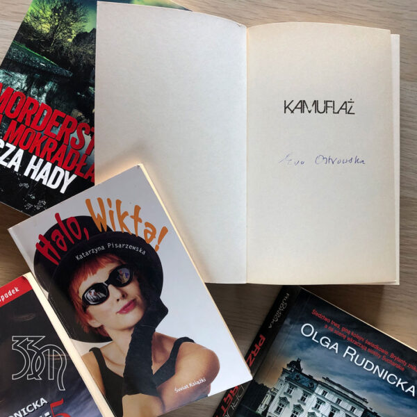 ostrowska-polskie-autorki-autograf Książka: Ewa Ostrowska – Kamuflaż – z autografem Autorki