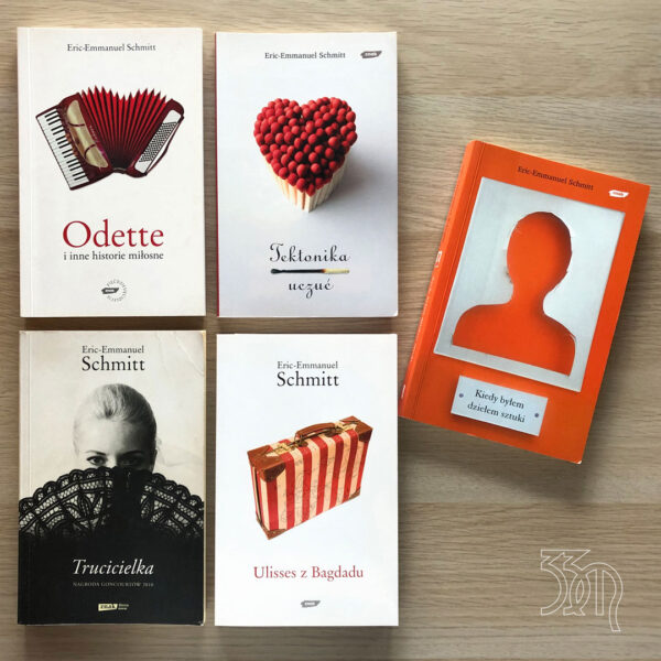 Pięciopak książek Erica-Emmanuela Schmitta